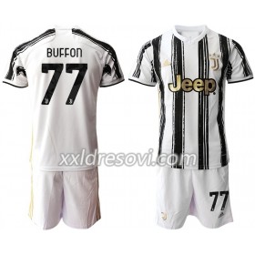 Juventus Gianluigi Buffon 77 Domaći Dječji Komplet Dresovi za Nogomet 2020-2021 (+ kratke hlače)